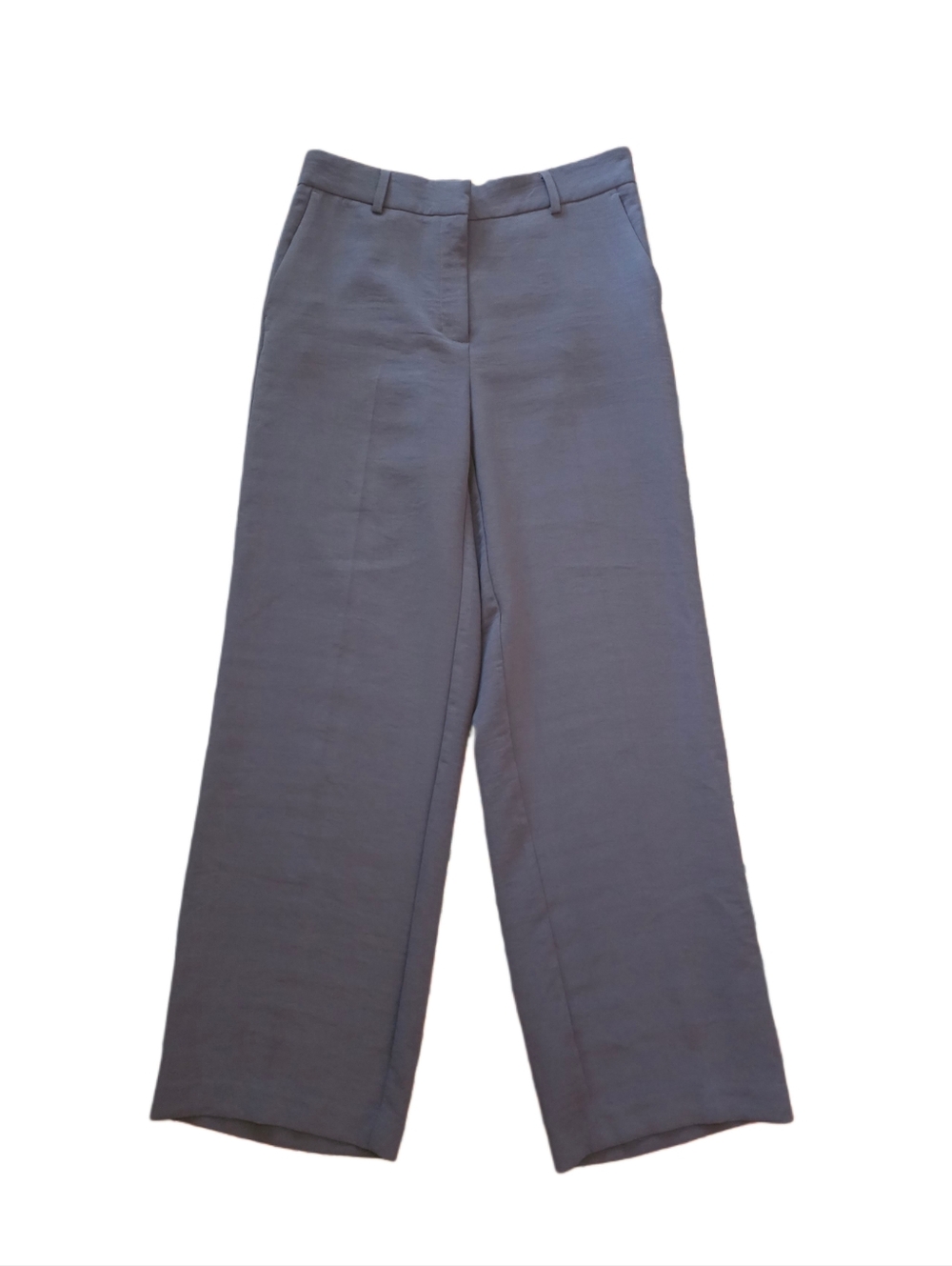 Rachel Zoe Size 6 Wide-Leg Trouser Pants in Gray